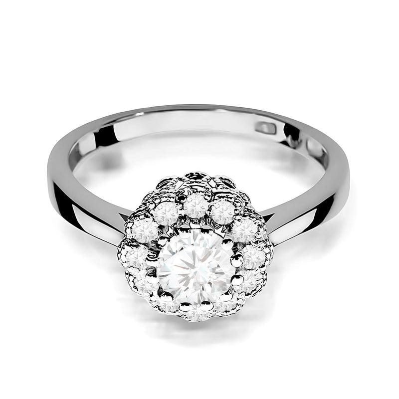 Inel Aur 14K cu Diamante de Laborator 0.67 ct, imaginea 10 din 12