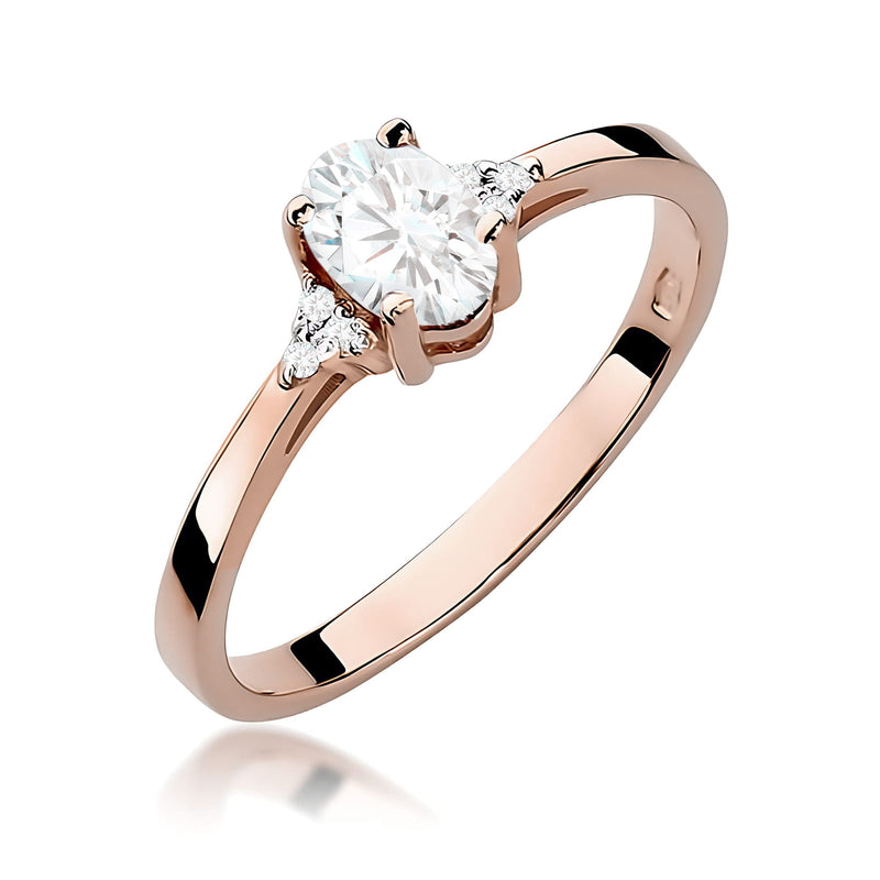 Inel Aur 14K cu Diamante de Laborator 0.45 ct, imaginea 5 din 12