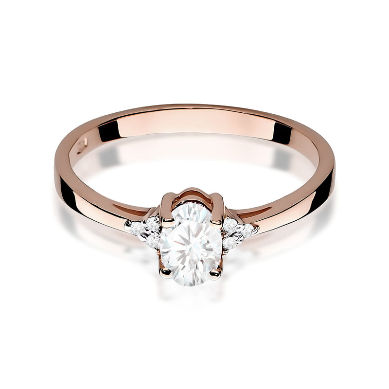 Inel Aur 14K cu Diamante de Laborator 0.45 ct, imaginea 6 din 12