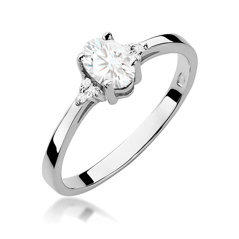 Inel Aur 14K cu Diamante de Laborator 0.45 ct, imaginea 9 din 12