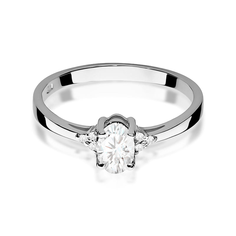 Inel Aur 14K cu Diamante de Laborator 0.45 ct, imaginea 10 din 12