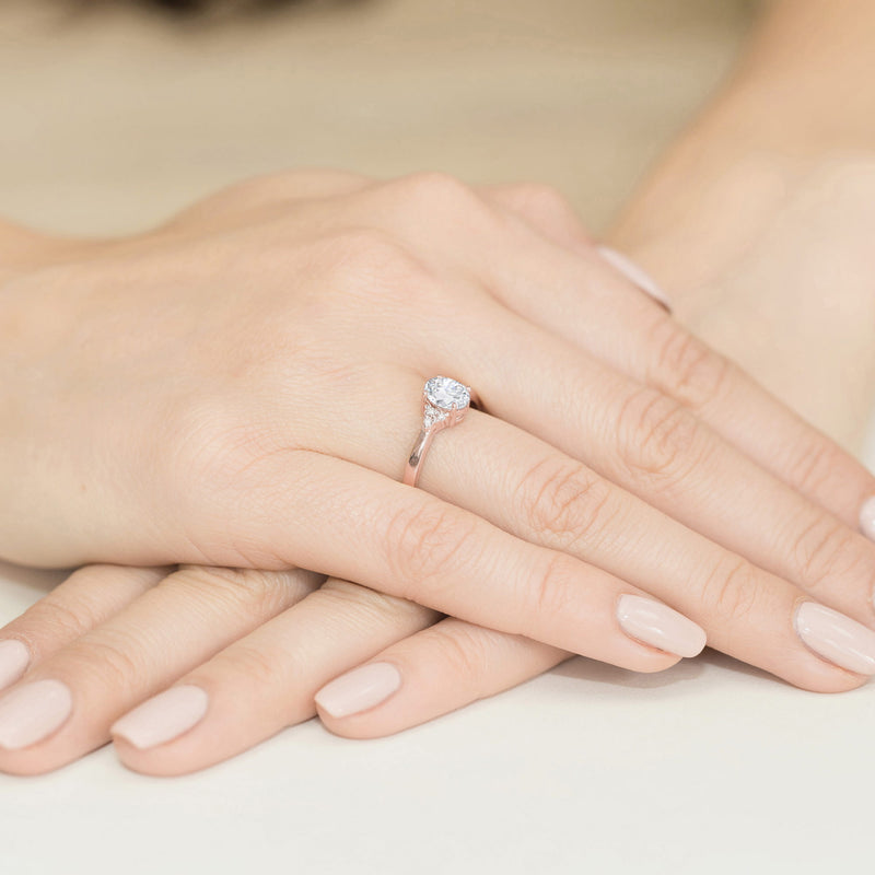 Inel Aur 14K cu Diamante de Laborator 0.75 ct, imaginea 8 din 12
