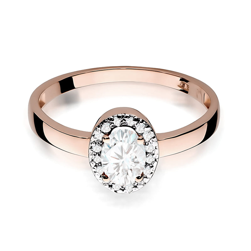 Inel Aur 14K cu Diamante de Laborator 0.48 ct, imaginea 6 din 12