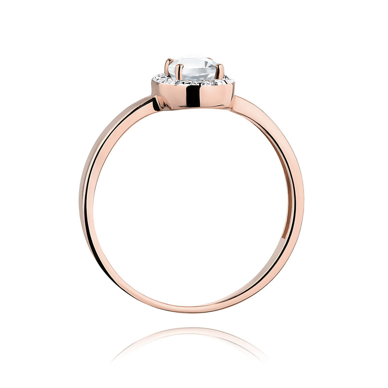 Inel Aur 14K cu Diamante de Laborator 0.48 ct, imaginea 7 din 12