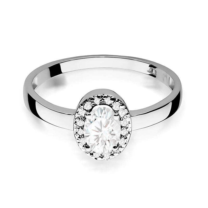Inel Aur 14K cu Diamante de Laborator 0.48 ct, imaginea 10 din 12
