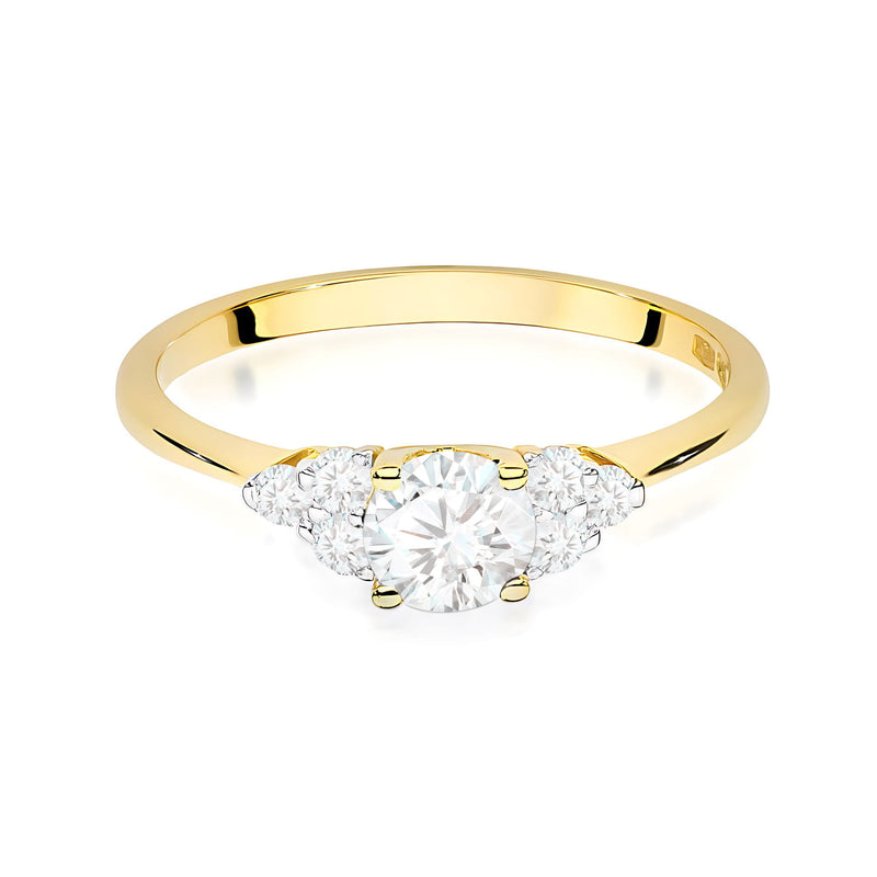 Inel Aur 14K cu Diamante de Laborator 0.68 ct, imaginea 2 din 12