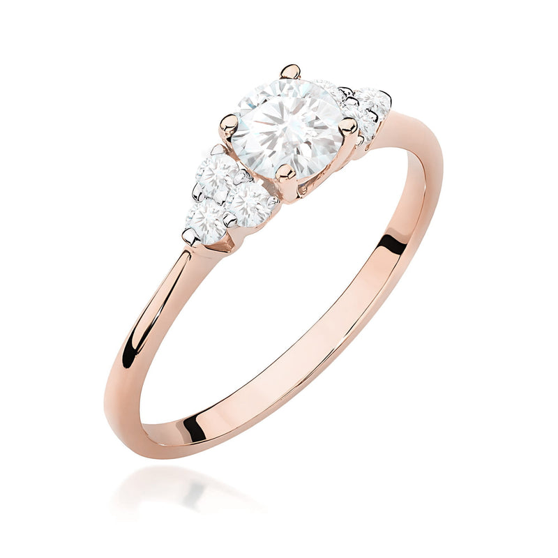 Inel Aur 14K cu Diamante de Laborator 0.68 ct, imaginea 5 din 12