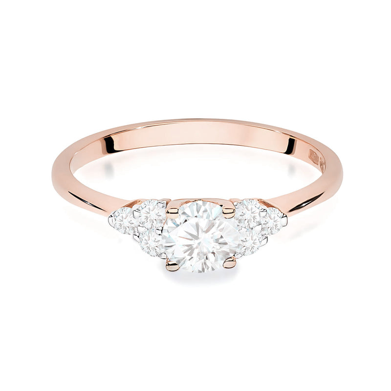Inel Aur 14K cu Diamante de Laborator 0.68 ct, imaginea 6 din 12