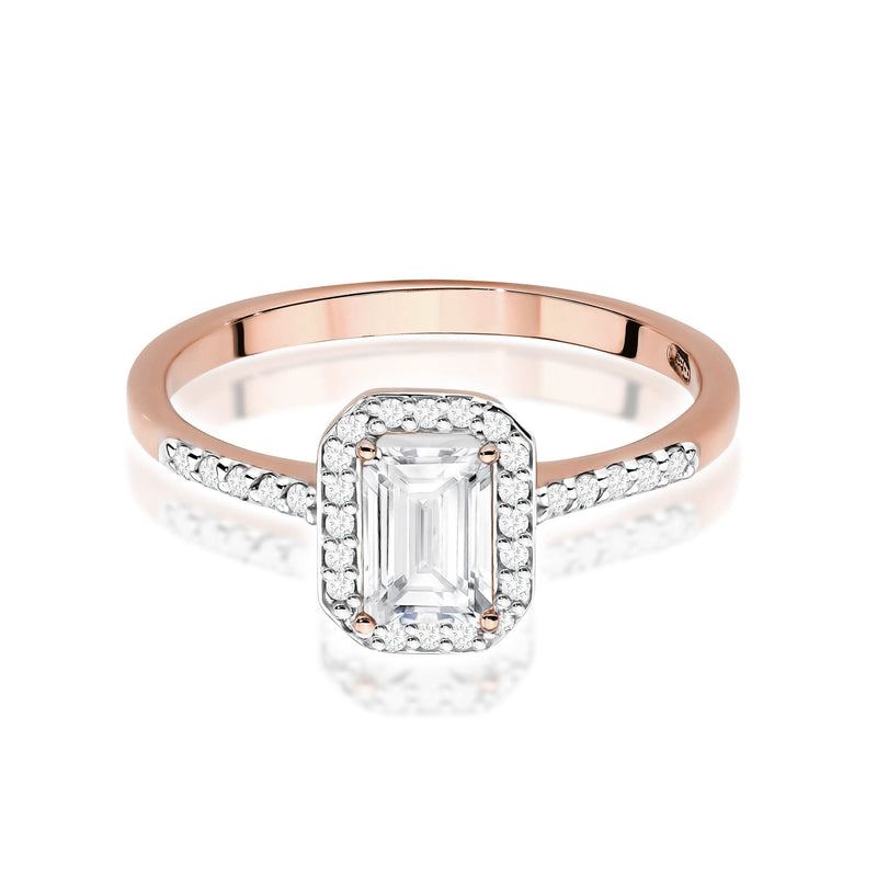 Inel Aur 14K cu Diamante de Laborator 0.79 ct, imaginea 6 din 12