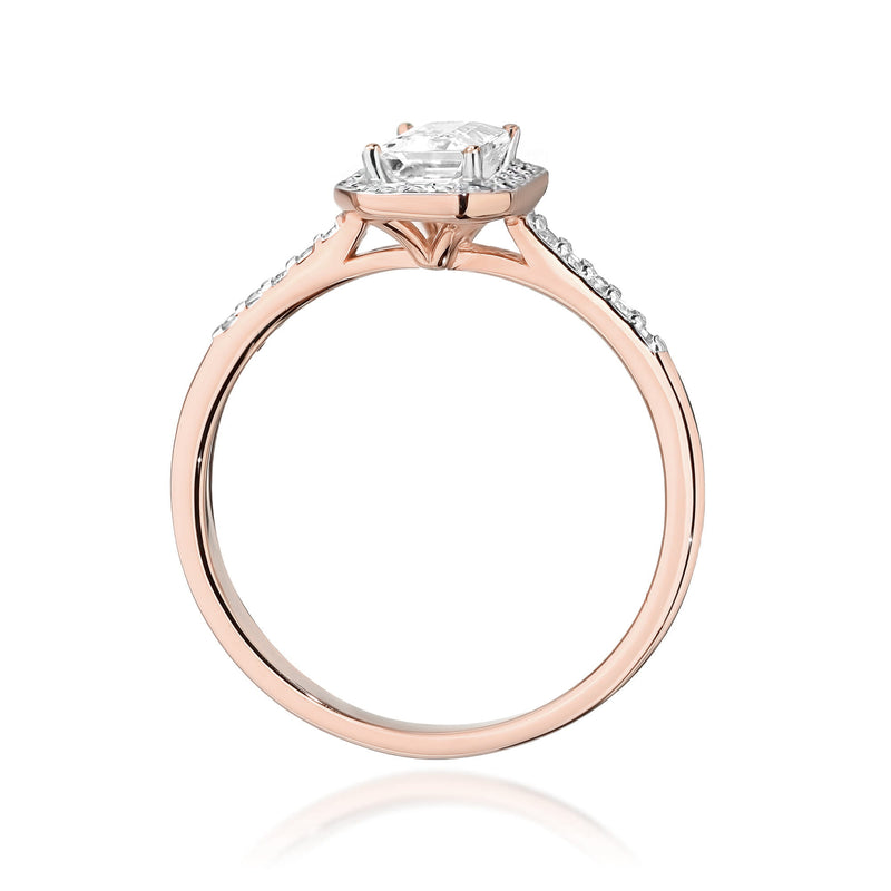 Inel Aur 14K cu Diamante de Laborator 0.79 ct, imaginea 7 din 12