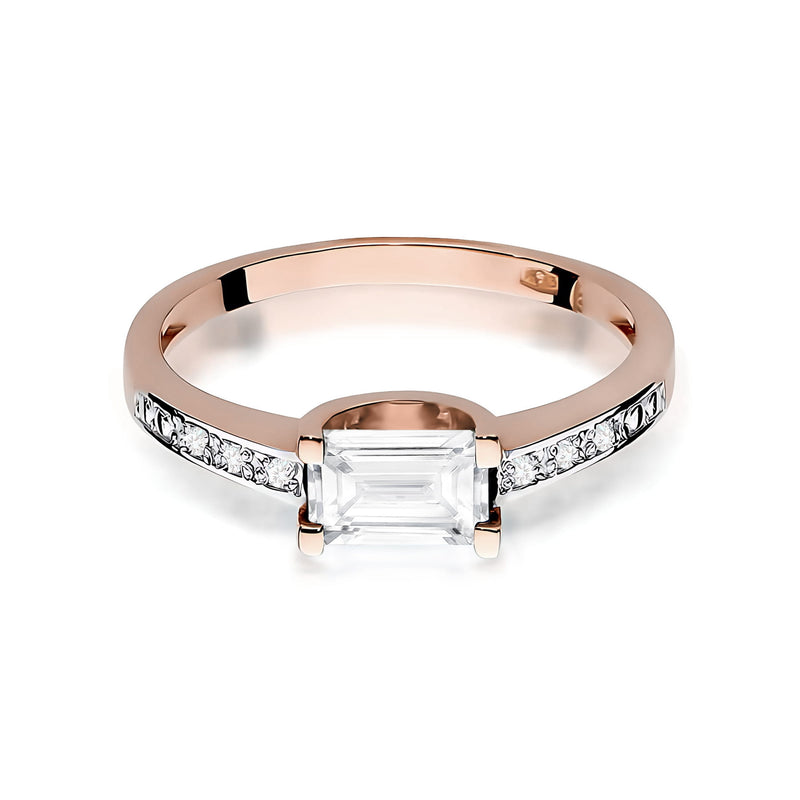 Inel Aur 14K cu Diamante de Laborator 0.63 ct, imaginea 6 din 12