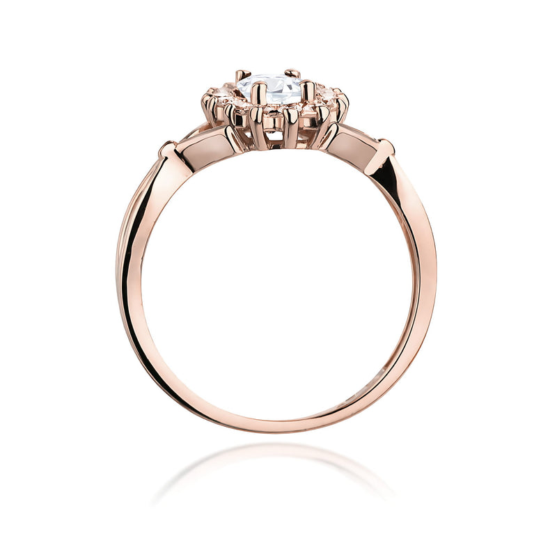 Inel Aur 14K cu Diamante de Laborator 0.98 ct, imaginea 7 din 12