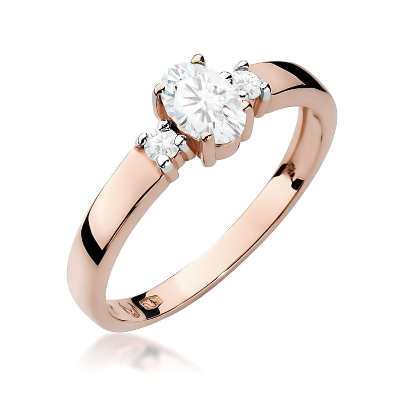 Inel Aur 14K cu Diamante de Laborator 0.48 ct, imaginea 5 din 12