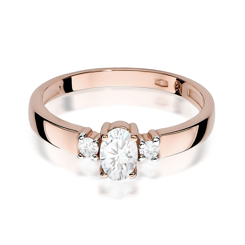 Inel Aur 14K cu Diamante de Laborator 0.48 ct, imaginea 6 din 12