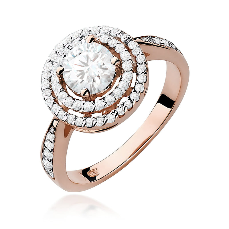 Inel Aur 14K cu Diamante de Laborator 1.12 ct, imaginea 5 din 12