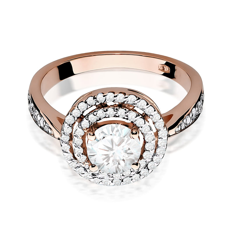 Inel Aur 14K cu Diamante de Laborator 1.12 ct, imaginea 6 din 12