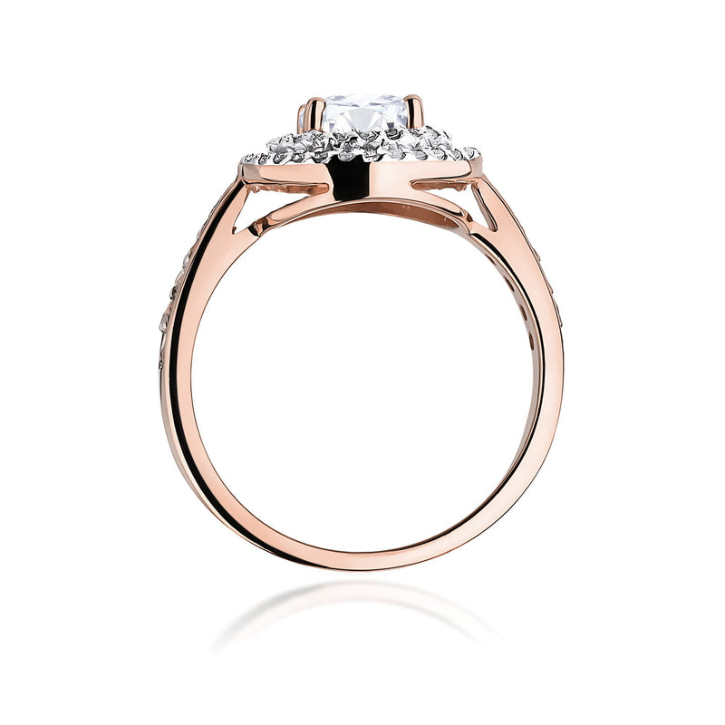 Inel Aur 14K cu Diamante de Laborator 1.12 ct, imaginea 7 din 12