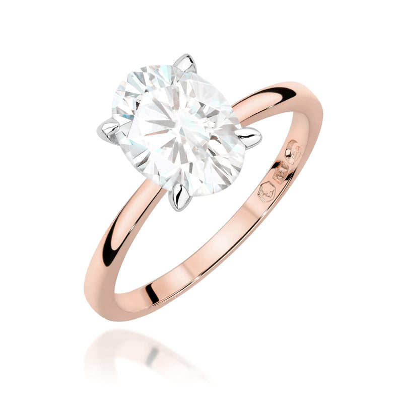 Inel Aur 14K cu Diamant de Laborator 2.00 ct, imaginea 5 din 12