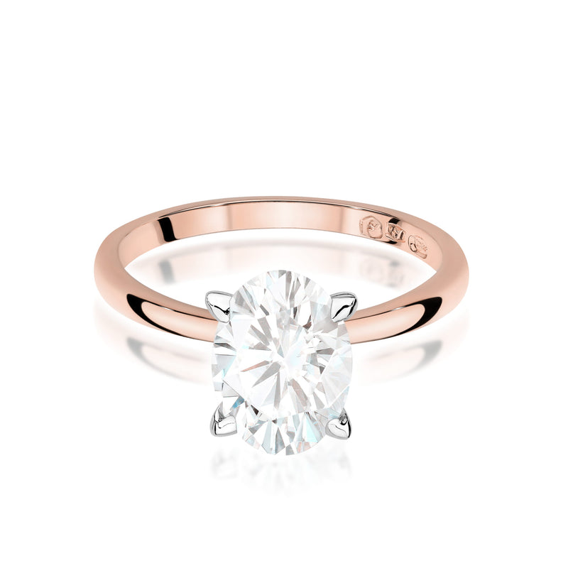 Inel Aur 14K cu Diamant de Laborator 2.00 ct, imaginea 6 din 12