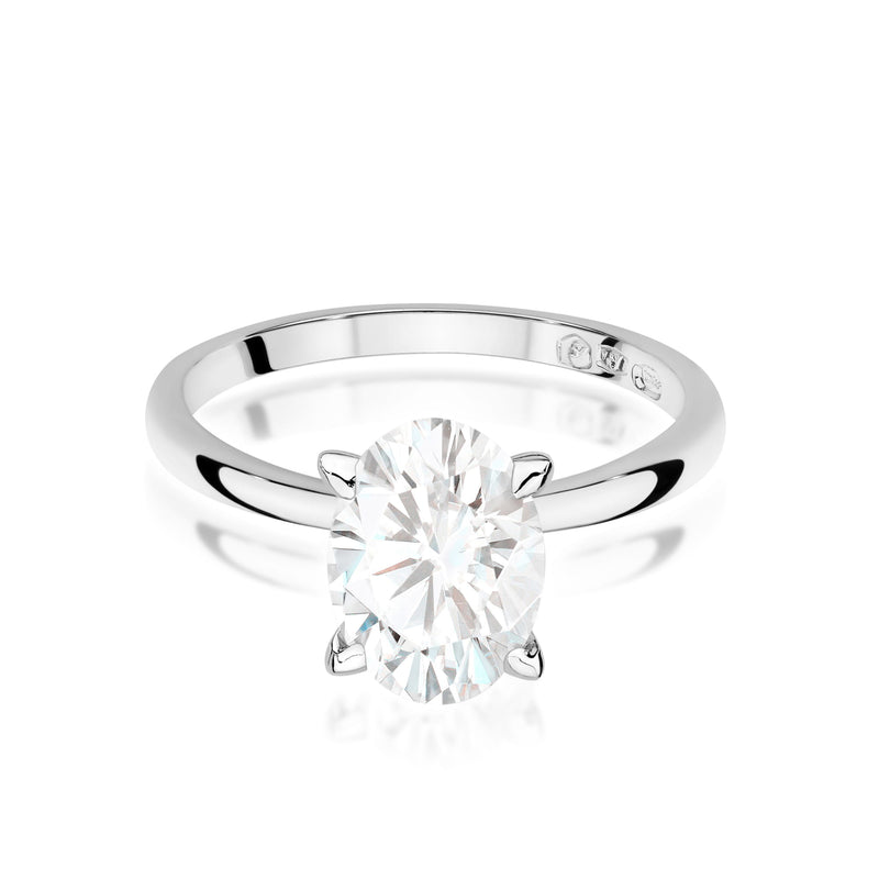 Inel Aur 14K cu Diamant de Laborator 2.00 ct, imaginea 10 din 12
