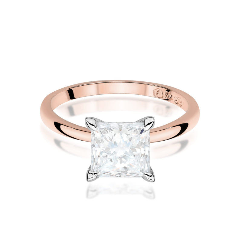 Inel Aur 14K cu Diamant de Laborator 2.00 ct, imaginea 5 din 9