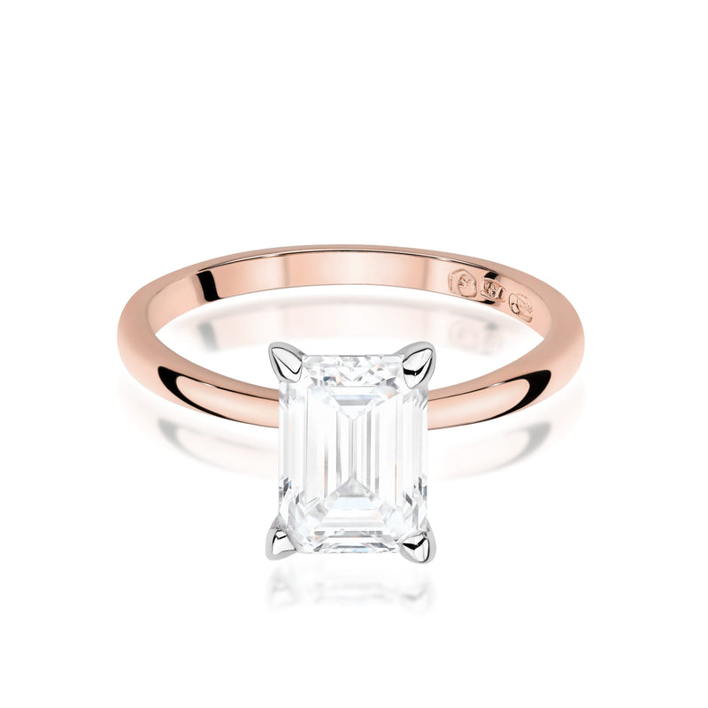 Inel Aur 14K cu Diamant de Laborator 2.00 ct, imaginea 6 din 12