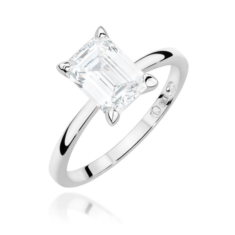 Inel Aur 14K cu Diamant de Laborator 2.00 ct, imaginea 9 din 12