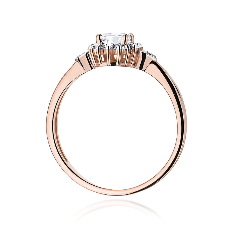Inel Aur 14K cu Diamante de Laborator 0.50 ct, imaginea 7 din 12