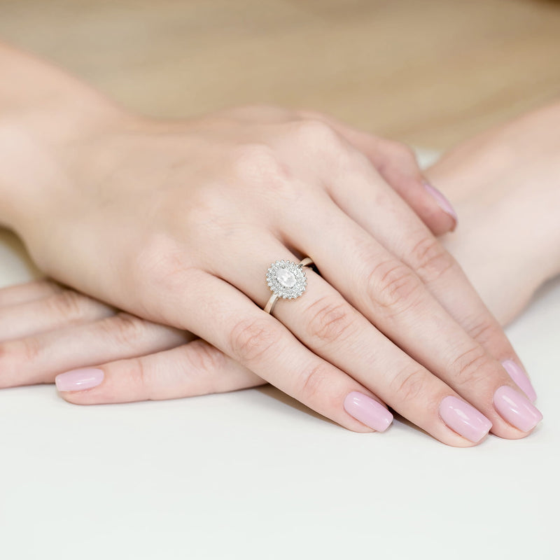 Inel Aur 14K cu Diamante de Laborator 0.59 ct, imaginea 12 din 12