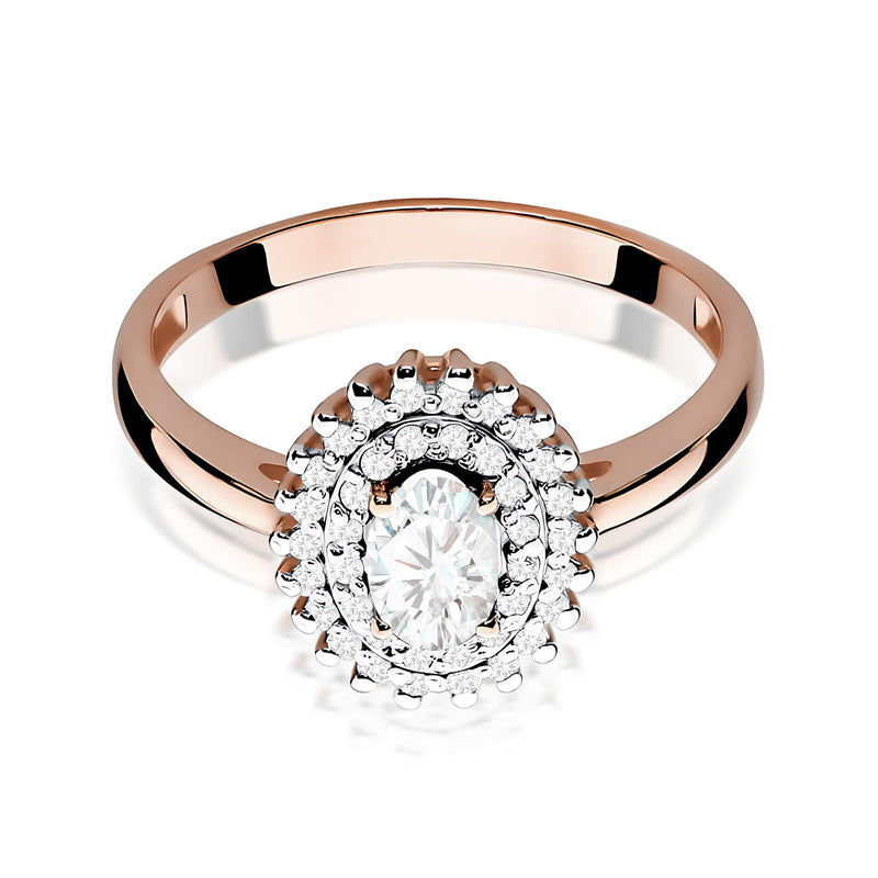 Inel Aur 14K cu Diamante de Laborator 0.59 ct, imaginea 6 din 12