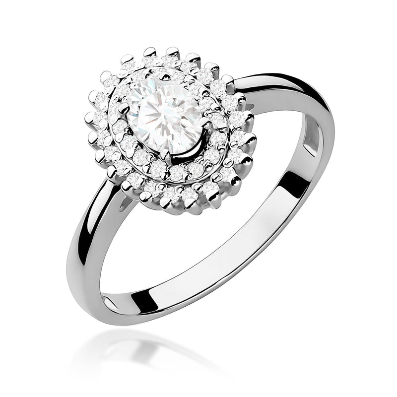 Inel Aur 14K cu Diamante de Laborator 0.59 ct, imaginea 9 din 12