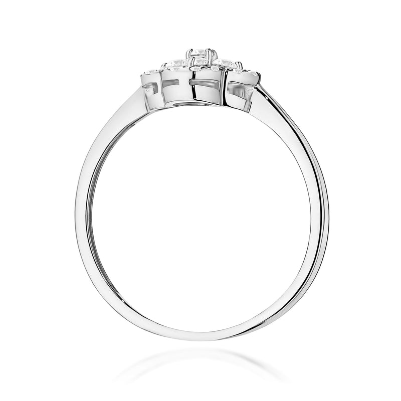 Inel Aur 14K cu Diamante Naturale 0.25 ct, imaginea 11 din 12
