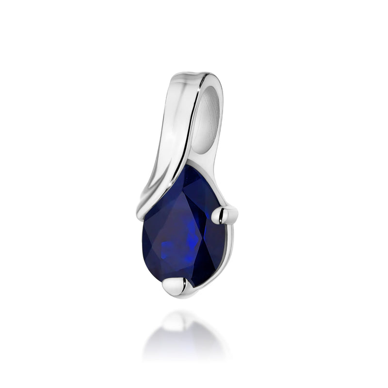 Pandantiv Aur 14K cu Safir 0.60 ct, imaginea 7 din 9