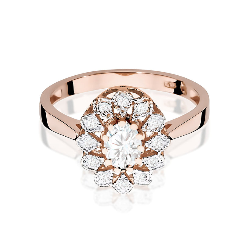 Inel Aur 14K cu Diamante de Laborator 0.50 ct, imaginea 6 din 12