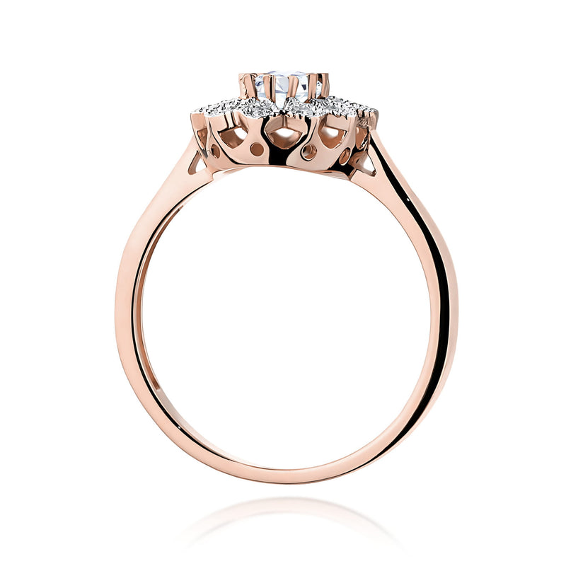 Inel Aur 14K cu Diamante de Laborator 0.50 ct, imaginea 7 din 12