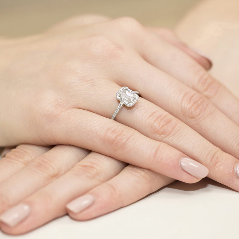 Inel Aur 14K cu Diamante de Laborator 0.79 ct, imaginea 12 din 12