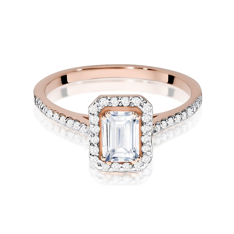 Inel Aur 14K cu Diamante de Laborator 0.79 ct, imaginea 6 din 12