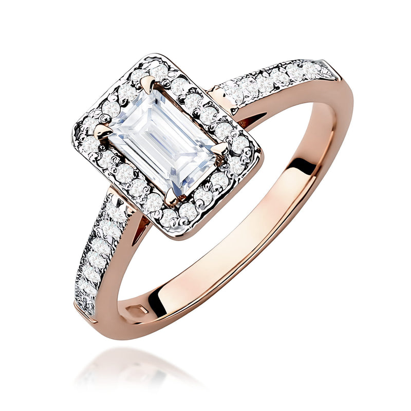 Inel Aur 14K cu Diamante de Laborator 0.82 ct, imaginea 5 din 12