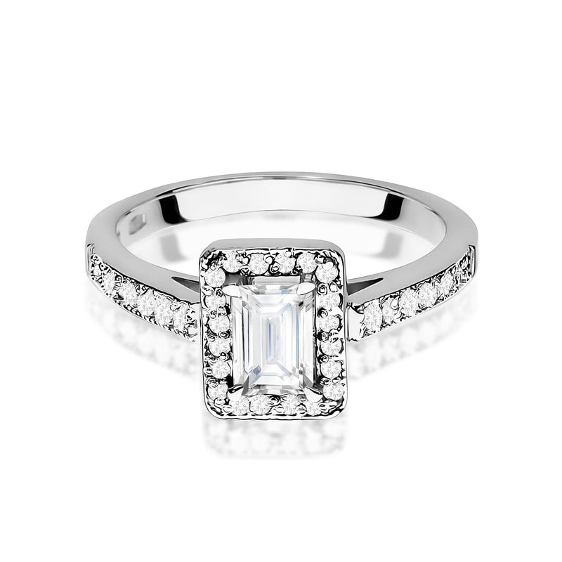 Inel Aur 14K cu Diamante de Laborator 0.82 ct, imaginea 10 din 12