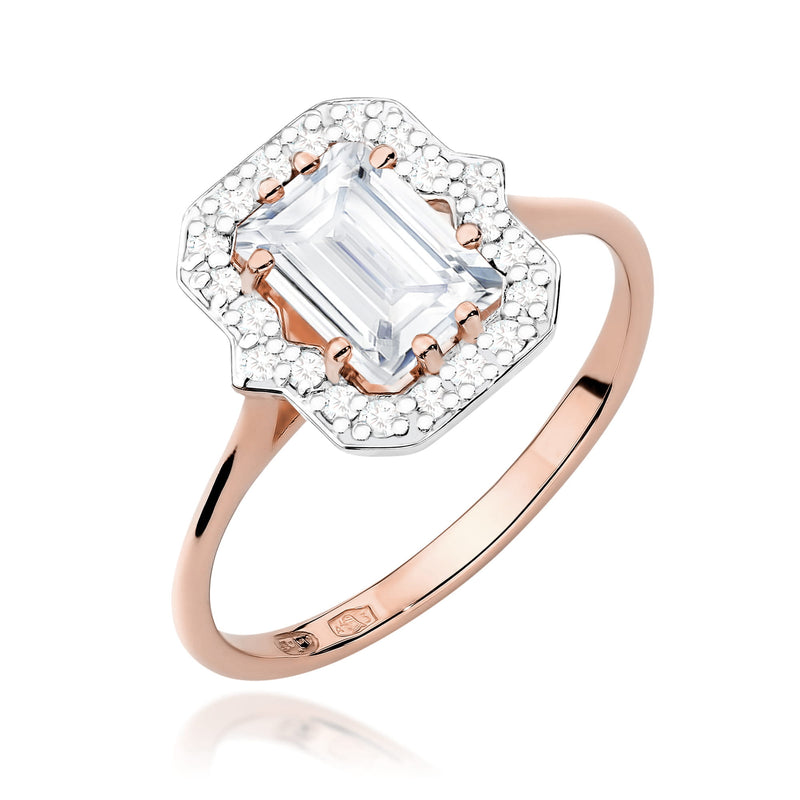 Inel Aur 14K cu Diamante de Laborator 1.17 ct, imaginea 5 din 12