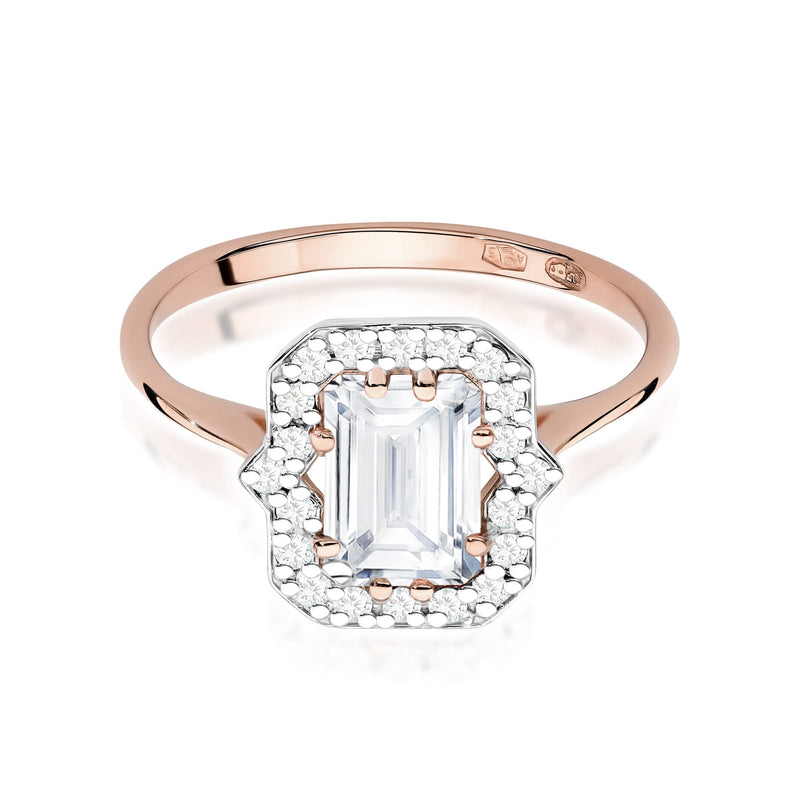 Inel Aur 14K cu Diamante de Laborator 1.17 ct, imaginea 6 din 12
