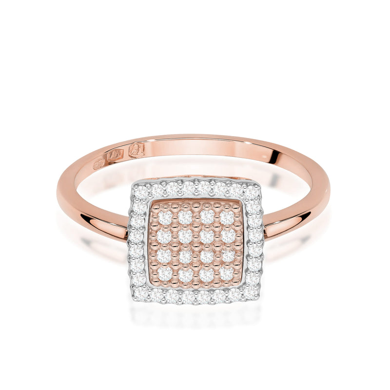 Inel Aur 14K cu Diamante Naturale 0.27 ct, imaginea 6 din 12
