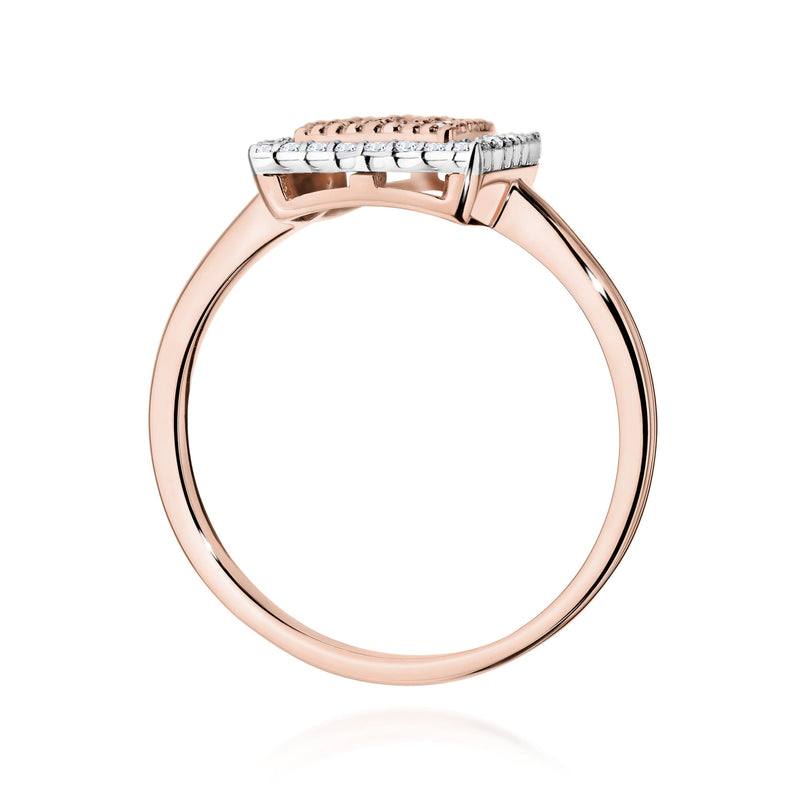 Inel Aur 14K cu Diamante Naturale 0.27 ct, imaginea 7 din 12
