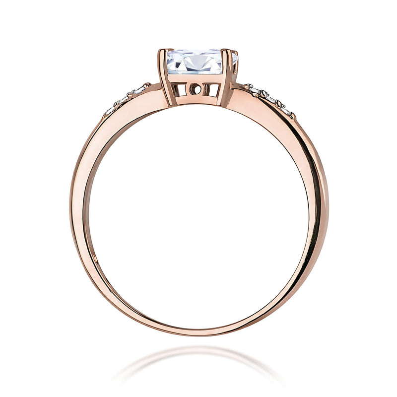 Inel Aur 14K cu Diamante de Laborator 0.43 ct, imaginea 7 din 12