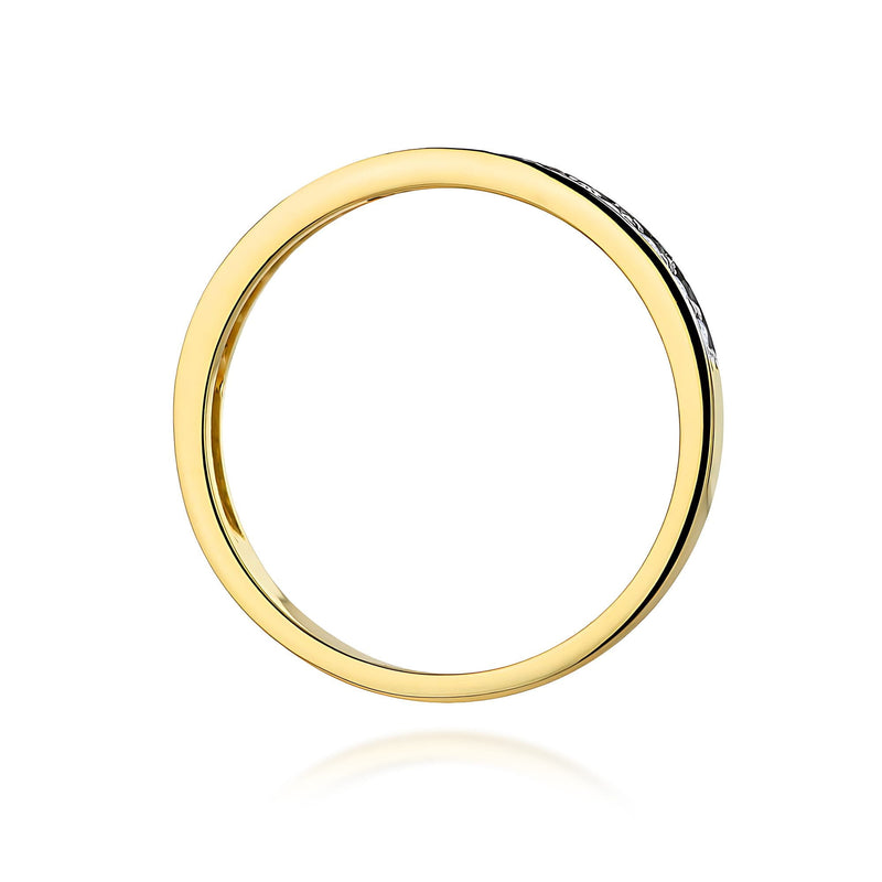 Inel Aur 14K cu Diamante de Laborator 0.20 ct, imaginea 3 din 12