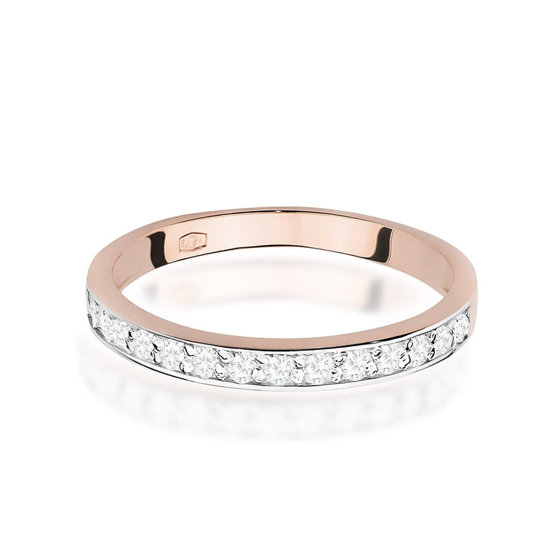 Inel Aur 14K cu Diamante de Laborator 0.20 ct, imaginea 6 din 12