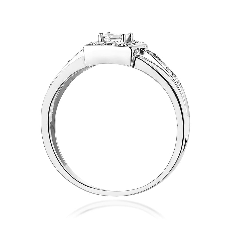 Inel Aur 14K cu Diamante de Laborator 0.29 ct, imaginea 11 din 12