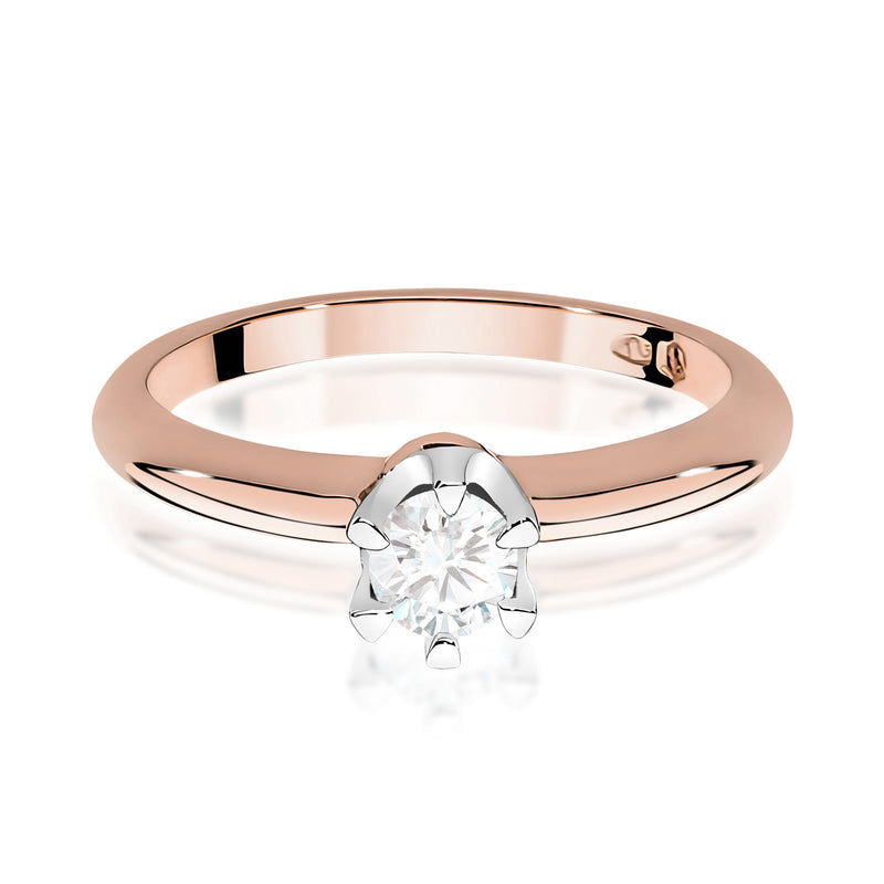 Inel Aur 14K cu Diamant de Laborator 0.30 ct, imaginea 7 din 15