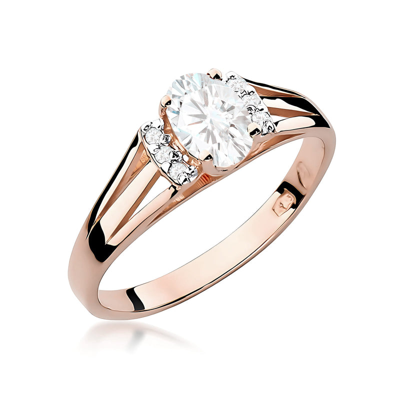 Inel Aur 14K cu Diamante de Laborator 0.45 ct, imaginea 5 din 12