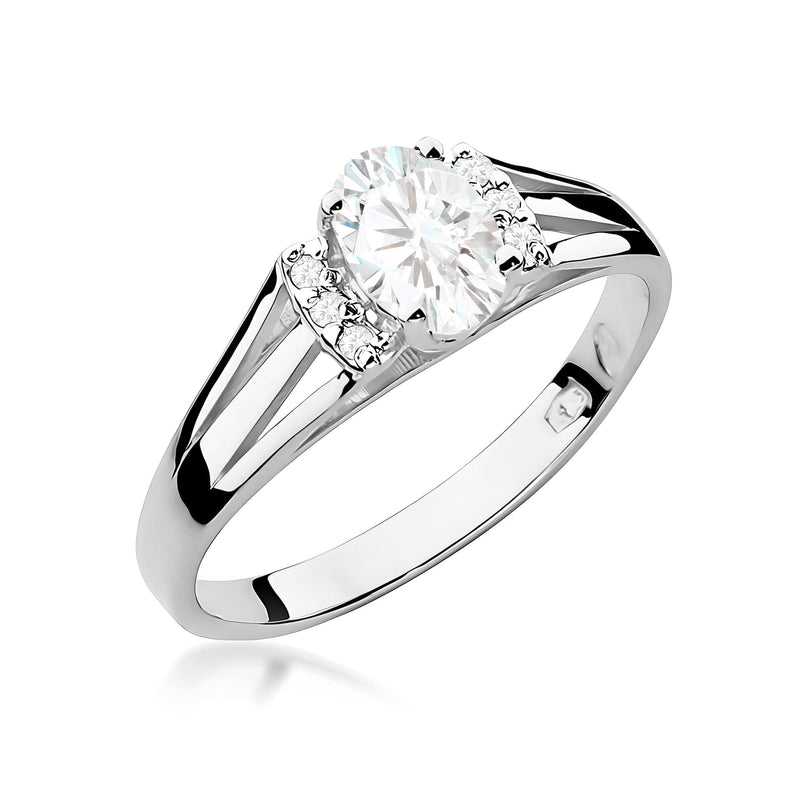 Inel Aur 14K cu Diamante de Laborator 0.45 ct, imaginea 9 din 12